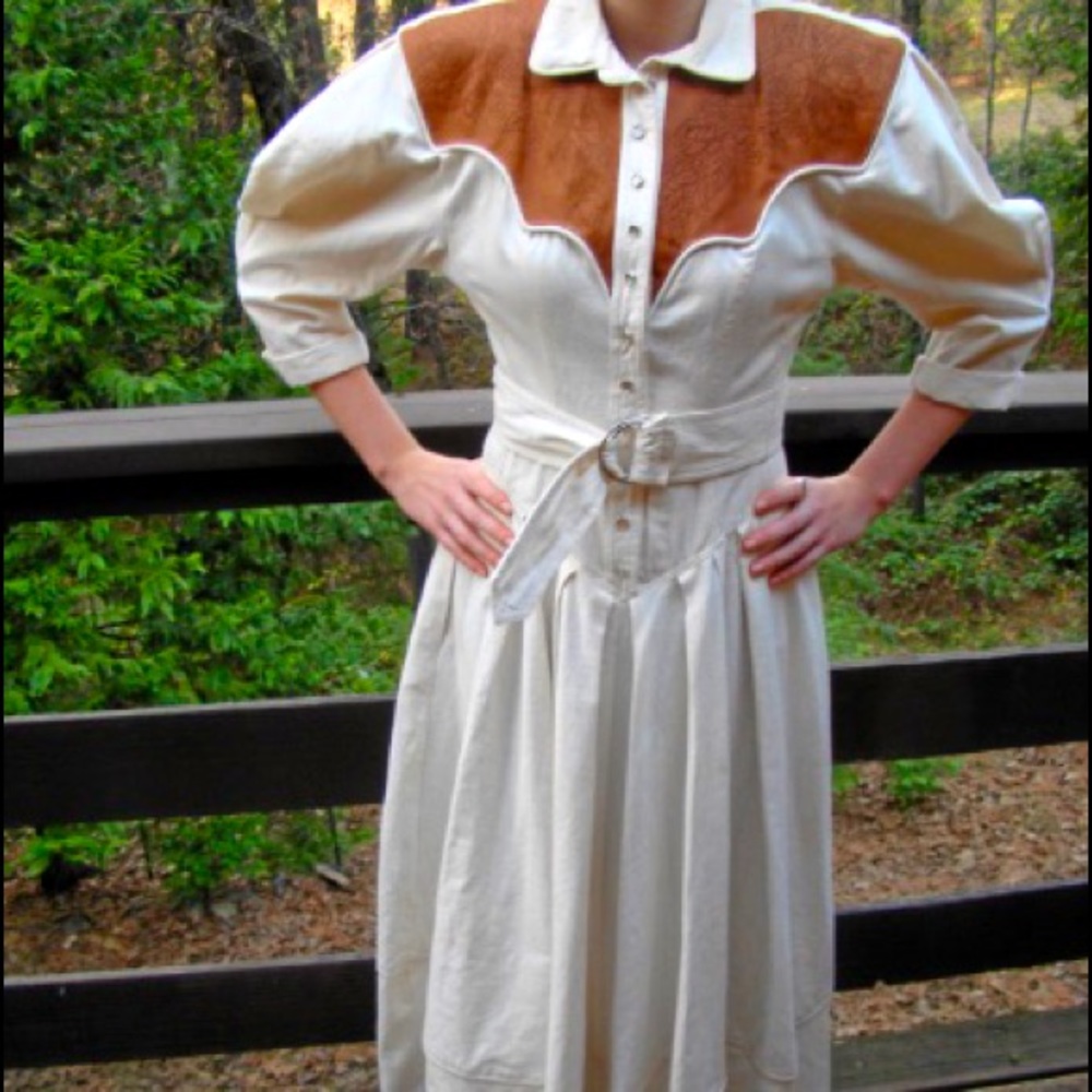 Vintage Karen Alexander Western Dress